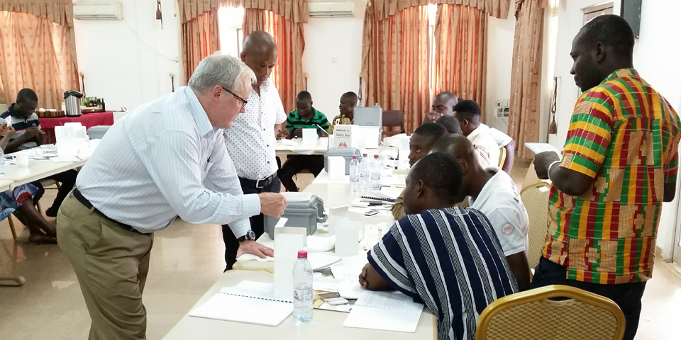 Dr. Keifer visits Ghana